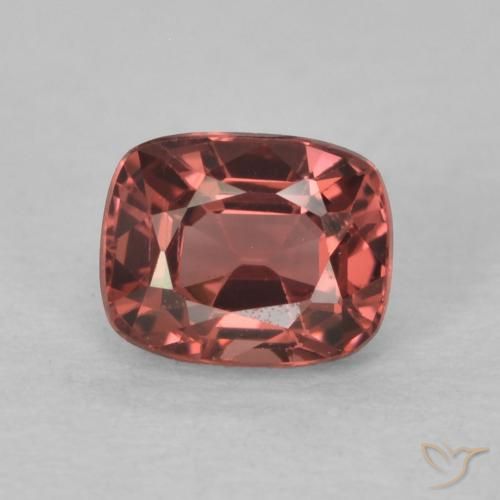 0.63ct Naturale Magenta intenso Spinello, Cuscino, VVS