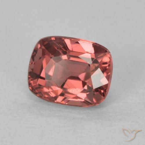 Spinello Magenta intenso naturale da 0.63 ct, Cuscino, VVS