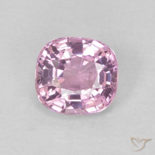 0.49ct Naturale Viola chiaro Spinello, Cuscino, VVS