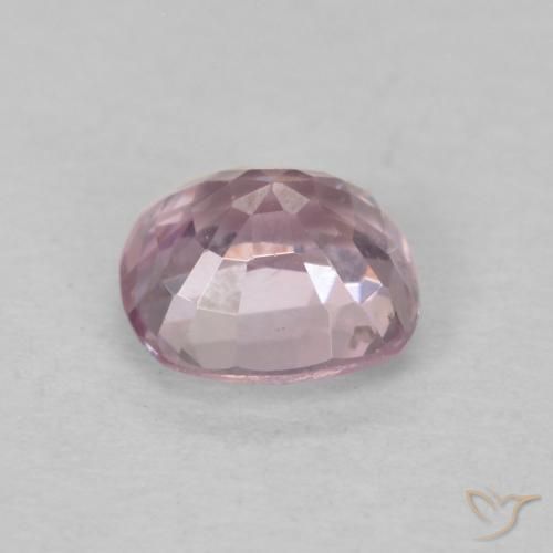 Spinello Rosa chiaro naturale da 0.55 ct, Cuscino, VVS
