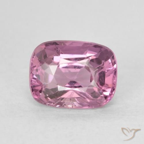 0.64ct Naturale Medium Dark-Purple Spinello, Cuscino, VS