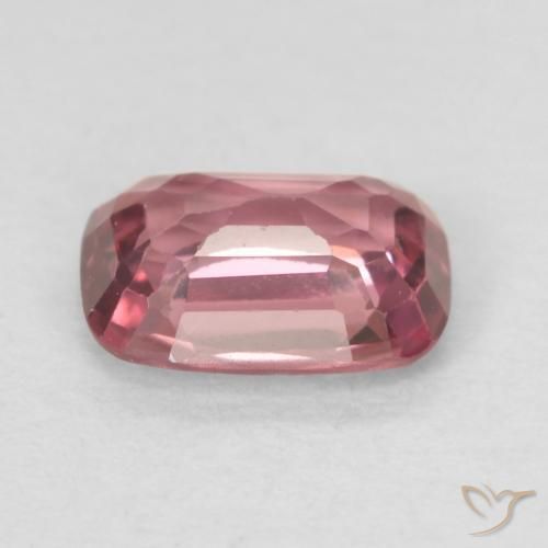 Spinello Medium Dark-Purple naturale da 0.63 ct, Cuscino, VS