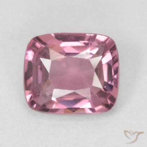 0.67ct Naturale Viola medio Spinello, Cuscino, VS