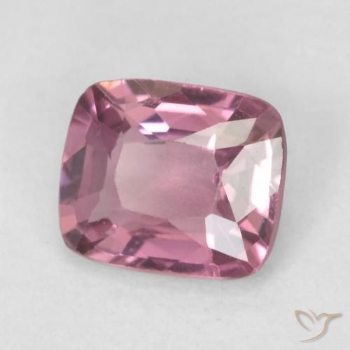 Spinello Viola medio naturale da 0.67 ct, Cuscino, VS