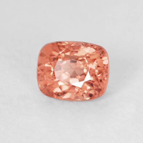 Spinello Rosa medio naturale da 0.61 ct, Cuscino, SI-I1