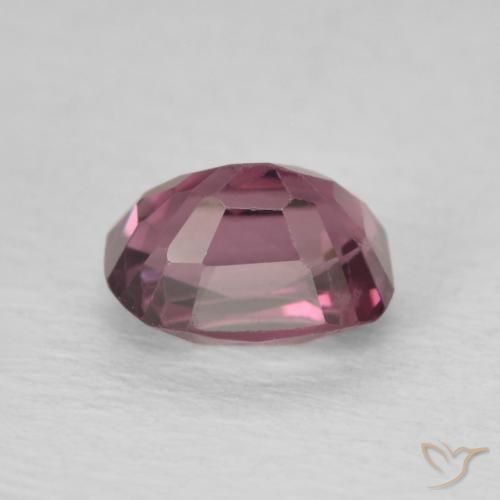 Spinello Magenta-Rosa naturale da 0.81 ct, Cuscino, VS-SI