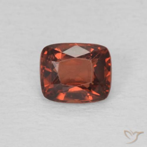 0.45ct Naturale Sangria rossa Spinello, Cuscino, VVS-VS