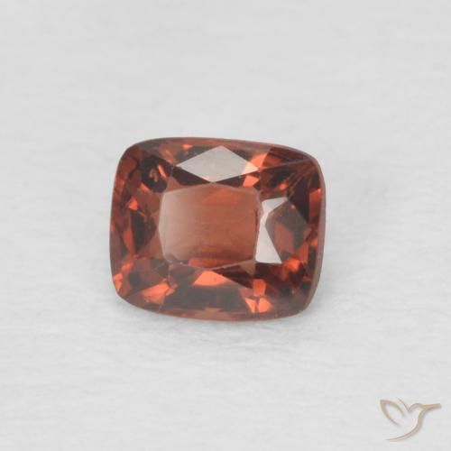 Spinello Sangria rossa naturale da 0.45 ct, Cuscino, VVS-VS