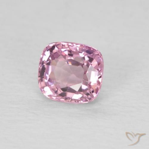 Spinello Rosa gomma da masticare naturale da 0.45 ct, Cuscino, VVS-VS