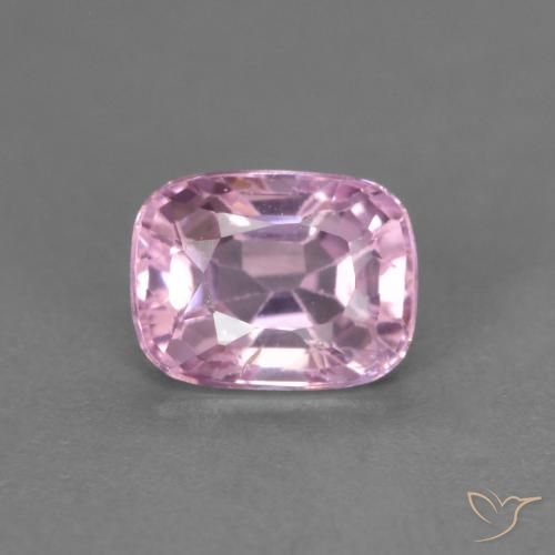 0.65ct Naturale Viola Rosato Viola Spinello, Cuscino, VS