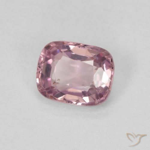 Spinello Medium Dark-Purple naturale da 0.55 ct, Cuscino, VVS-VS