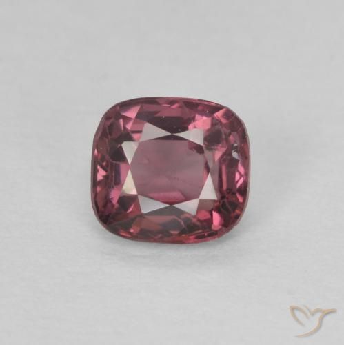 0.53ct Naturale Viola medio Spinello, Cuscino, VVS-VS, Photo A