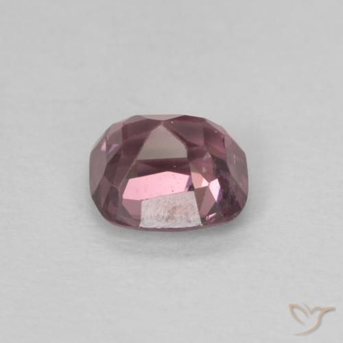 Spinello Viola medio naturale da 0.53 ct, Cuscino, VVS-VS