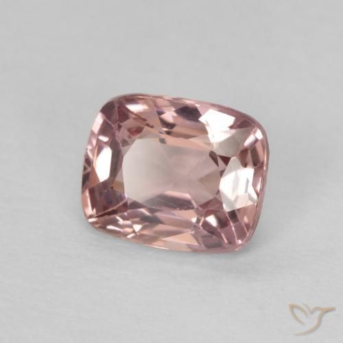 Spinello Rosa chiaro gomma da masticare naturale da 0.70 ct, Cuscino, VVS-VS