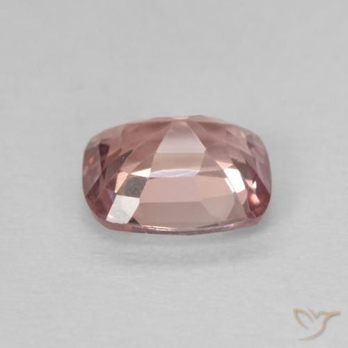 Spinello Rosa chiaro gomma da masticare naturale da 0.70 ct, Cuscino, VVS-VS