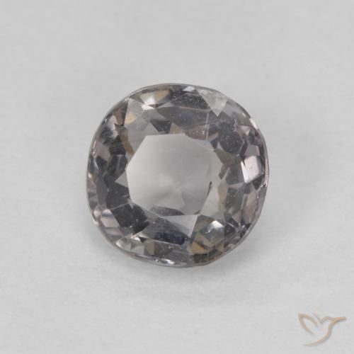 0.75ct Naturale Grigio chiaro Spinello, Cuscino, VVS-VS