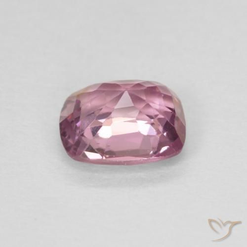 Spinello Rosa medio naturale da 0.62 ct, Cuscino, VVS-VS