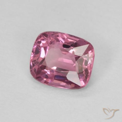 Spinello Rosa hot naturale da 0.65 ct, Cuscino, VVS-VS