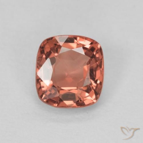 Spinello Pompelmo Rosa naturale da 0.67 ct, Cuscino, VVS-VS