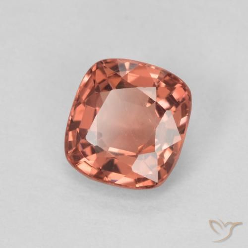 Spinello Pompelmo Rosa naturale da 0.67 ct, Cuscino, VVS-VS