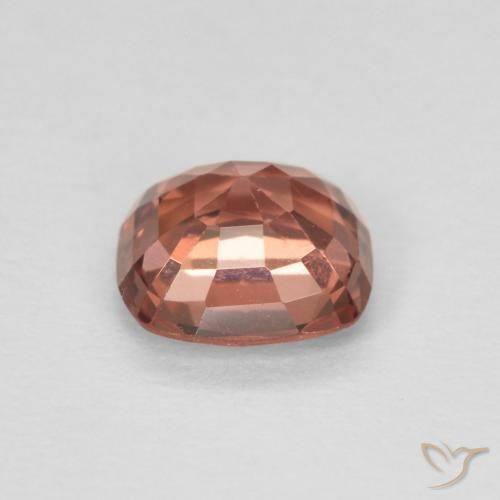 Spinello Pompelmo Rosa naturale da 0.67 ct, Cuscino, VVS-VS