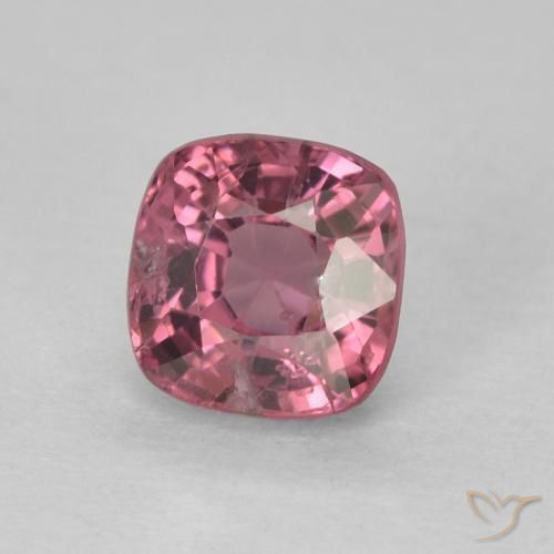 Spinello Rosa Bacca Viola naturale da 0.81 ct, Cuscino, VS