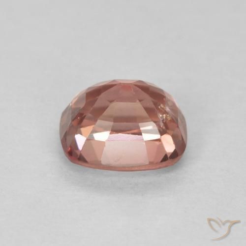 Spinello Arancione rossastra naturale da 0.66 ct, Cuscino, VS
