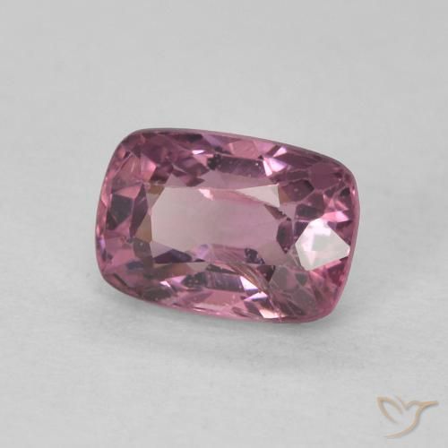 Spinello Rosa medio naturale da 0.71 ct, Cuscino, VS