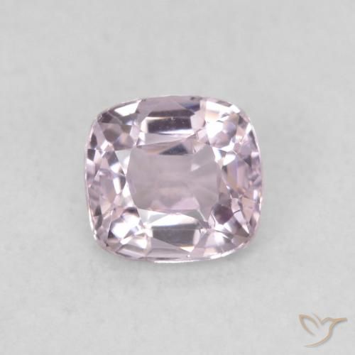 0.48ct Naturale Viola rosato molto chiaro Spinello, Cuscino, VVS