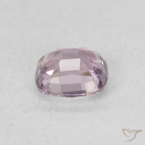 Spinello Viola rosato molto chiaro naturale da 0.48 ct, Cuscino, VVS
