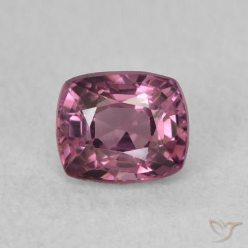 0.56ct Naturale Boysenberry Spinello, Cuscino, VVS