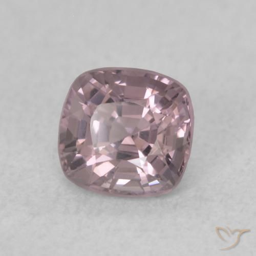 Spinello Rosa violetto naturale da 0.55 ct, Cuscino, VVS