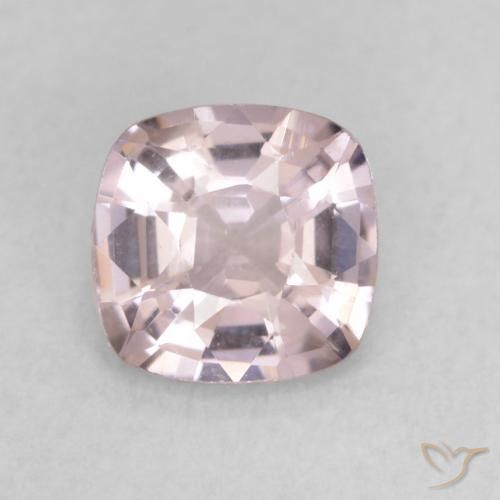 0.60ct Naturale Medium Light-Pink Spinello, Cuscino, VVS