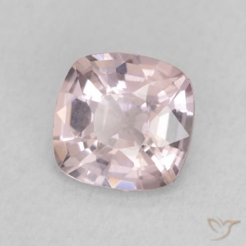 Spinello Medium Light-Pink naturale da 0.60 ct, Cuscino, VVS