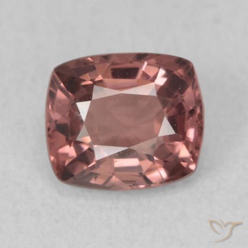 0.80ct Naturale Rosa arancio Spinello, Cuscino, VVS-VS