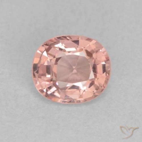0.50ct Naturale rosso indiano Spinello, Cuscino, VVS-VS