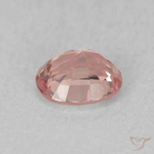 Spinello rosso indiano naturale da 0.50 ct, Cuscino, VVS-VS