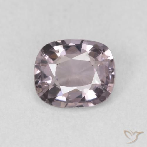 0.60ct Naturale Viola chiaro Spinello, Cuscino, VS