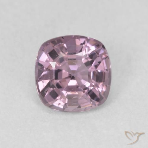 Spinello Grigio-Viola naturale da 0.65 ct, Cuscino, VS