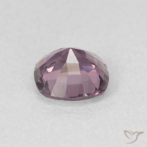 Spinello Grigio-Viola naturale da 0.65 ct, Cuscino, VS
