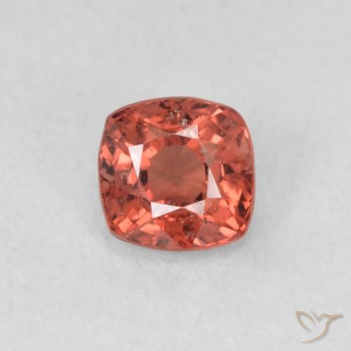 0.53ct Naturale Rosa medio Spinello, Cuscino, VS