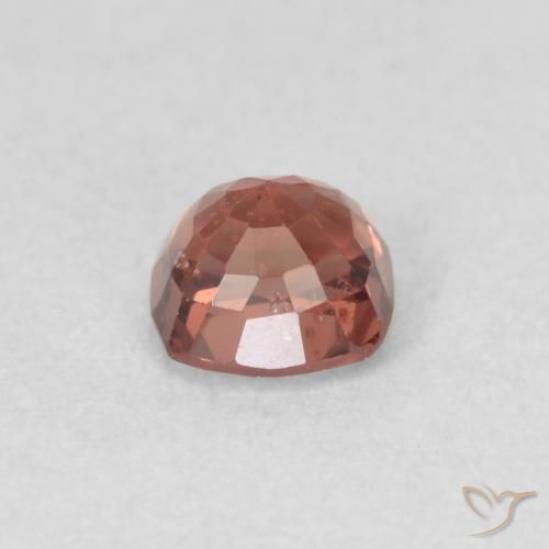 Spinello Rosa medio naturale da 0.53 ct, Cuscino, VS