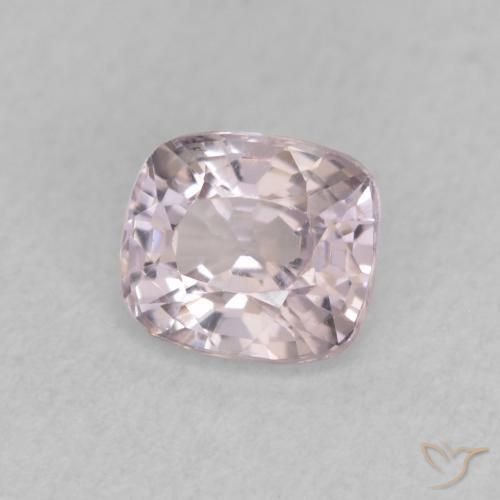 Spinello Tono rosa rosa naturale da 0.63 ct, Cuscino, VS