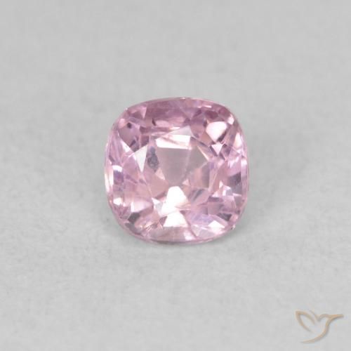0.45ct Naturale Rosa Chiaro Bubblegum Spinello, Cuscino, VS