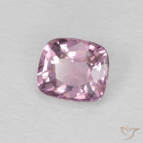 Spinello Viola rosato chiaro naturale da 0.59 ct, Cuscino, VVS-VS