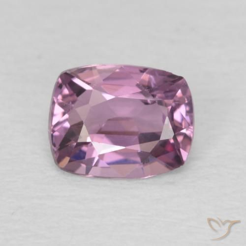 0.79ct Naturale lavanda profonda Spinello, Cuscino, VVS-VS, Photo A