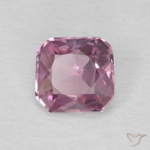 Spinello Viola medio naturale da 0.78 ct, Ottagonale / Taglio smeraldo, VVS-VS