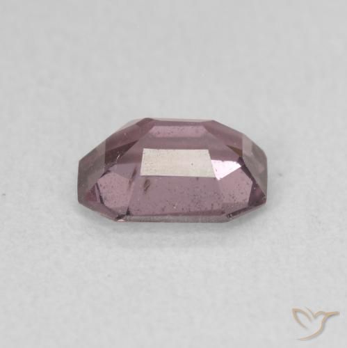 Spinello Viola medio naturale da 0.70 ct, Ottagonale / Taglio smeraldo, VS