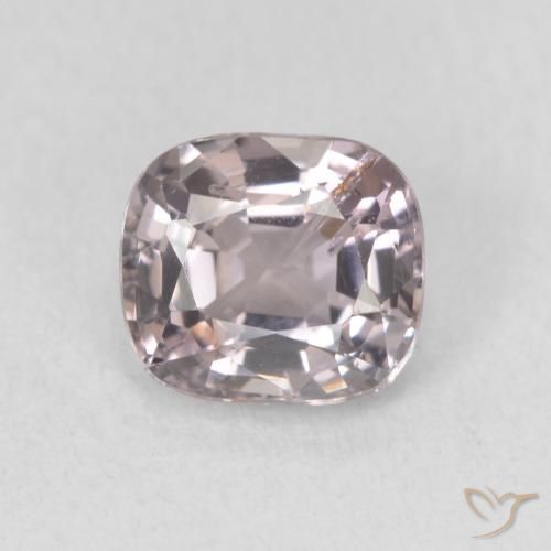 1.06ct Naturale Reddish Grey Spinello, Cuscino, VS