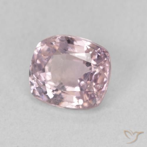 Spinello Rosa chiaro naturale da 1.04 ct, Cuscino, VS